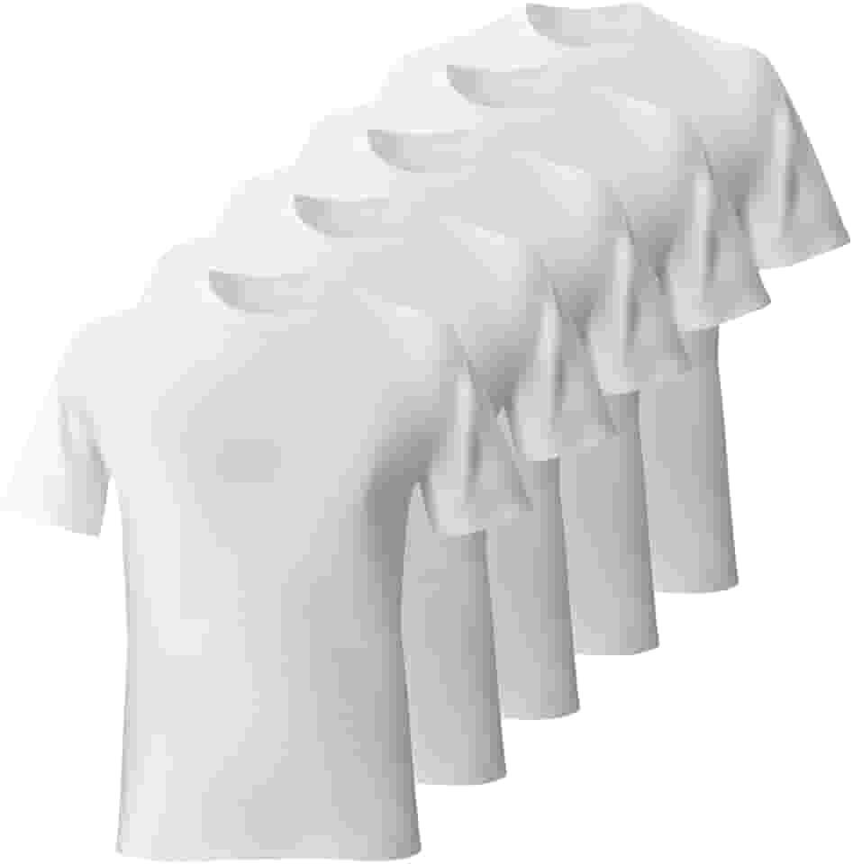 Kit 5 Camisetas Masculina Algodão Lisas Básicas Manga curta Bensmat