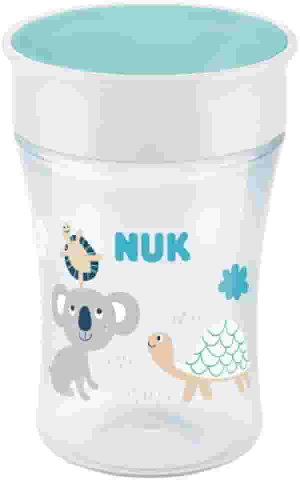 NUK Magic Copo Antivazamento 360° Boy, 230 ml, Azul