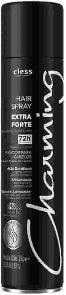 CHARMING Hair Spray Fixador 400 Ml Black Unit Charming
