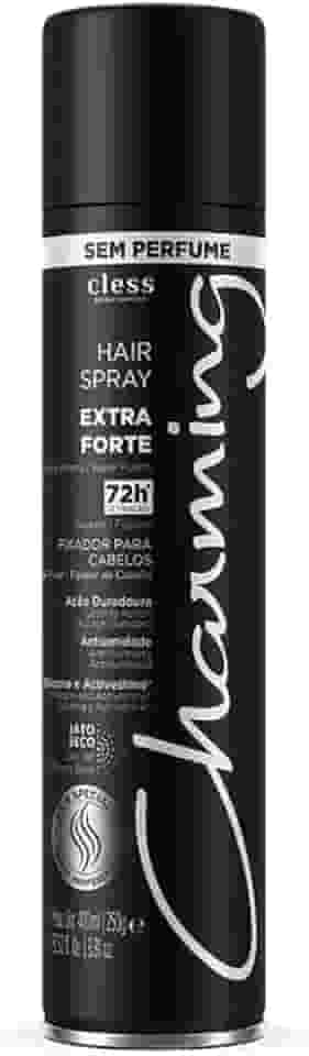 Cless - Hair Spray Fixador Charming 400Ml Black Extra Forte S/ Perf