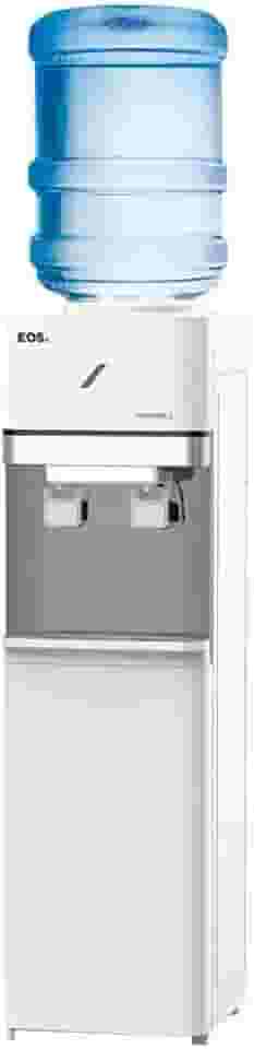 Bebedouro de Coluna para Garrafão com Armário Eos Mineralle Compressor Branco Ebc01bca 110v