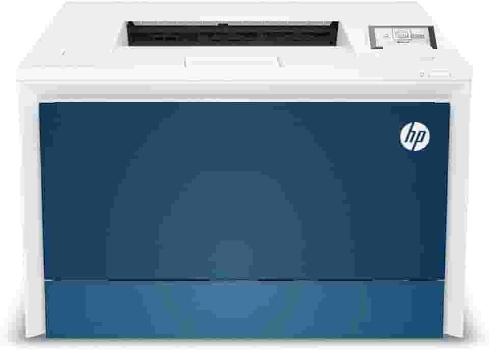 Impressora HP LaserJet Pro 4203DW (Wi-Fi/Ethernet/USB/Bluetooth/Duplex/ 110V) Branca e Azul