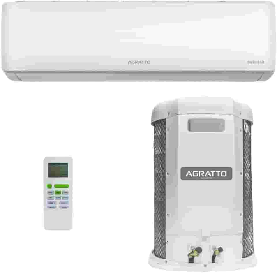 Ar-Condicionado Split HW Inverter Agratto Liv Top 30.000 BTUs R-32 Só Frio 220V