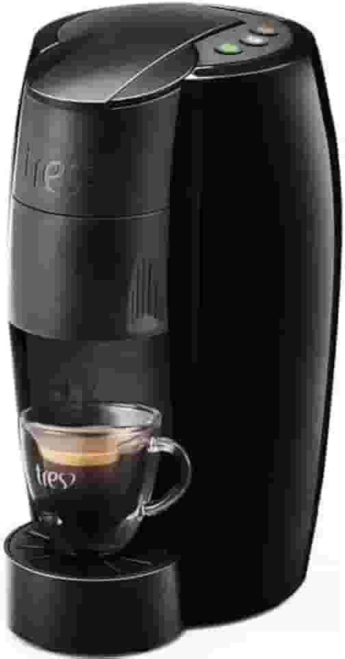 Cafeteira Espresso LOV Preta, 127V - TRES 3 Corações