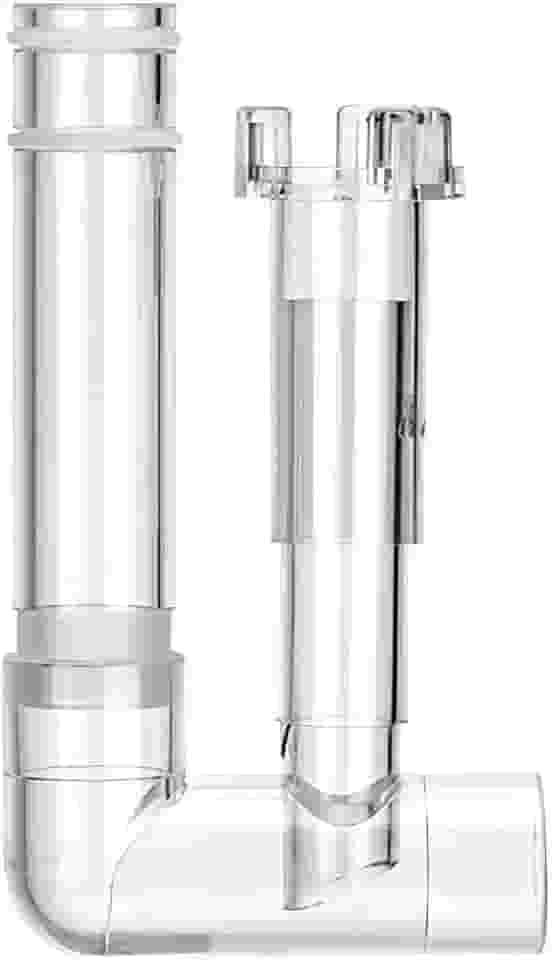 MiOYOOW Escumadeira de superfície de aquário, removedor de filme de óleo de aquário suspenso, acessório de filtro de entrada/saída de tubo de aquário para aquário