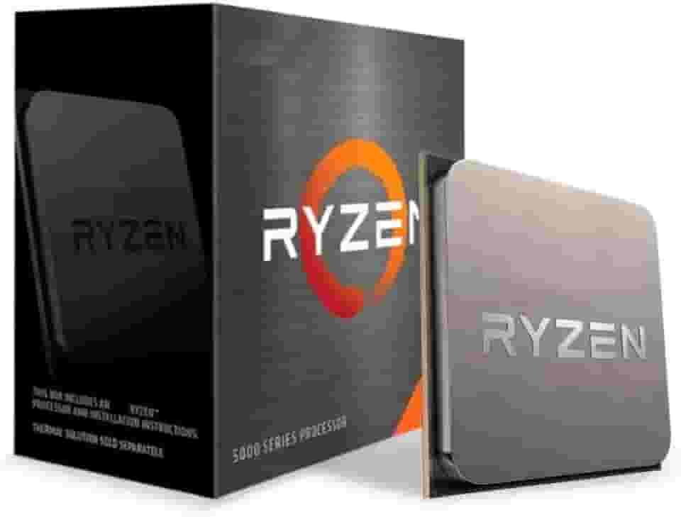 CPU 6 Núcleos 12 Threads AM4 3.5GHz Turbo 4.4GHz Cache 32MB Baixo Consumo 65W para Desktop Gamer - Processador R5 5600