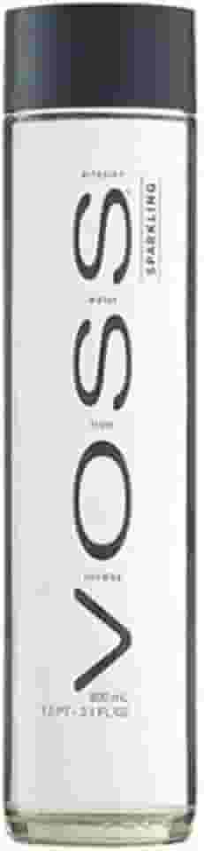 Água Norueguesa Voss Com Gás Sparkling Em Vidro 800ml