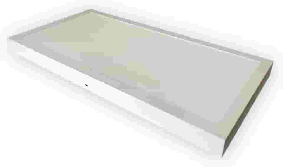 Giekis Painel Plafon 36W Sobrepor Retangular Luz Fria 6500K 60x30cm Bivolt - Iluminação Geral em Ambientes Internos - Branco - Cartão - Sala de Estar, Sala de Jantar, Quarto, Cozinha