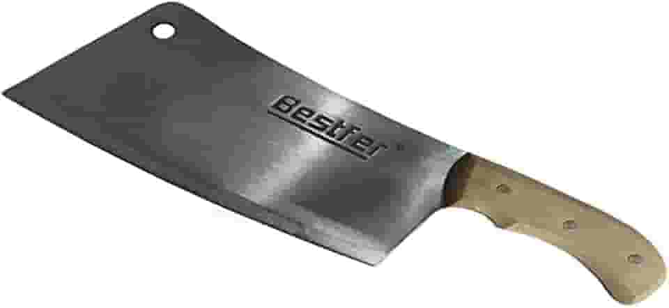 CUTELO COM FURO EM AÇO MANGANÊS 8,5"