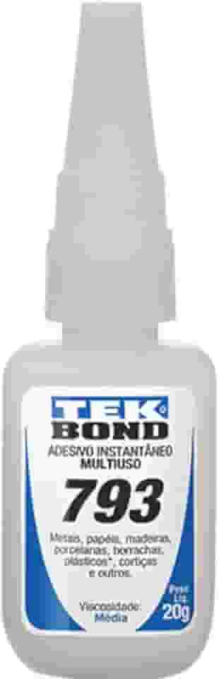 Adesivo Instantâneo 793 20g Blister Incolor