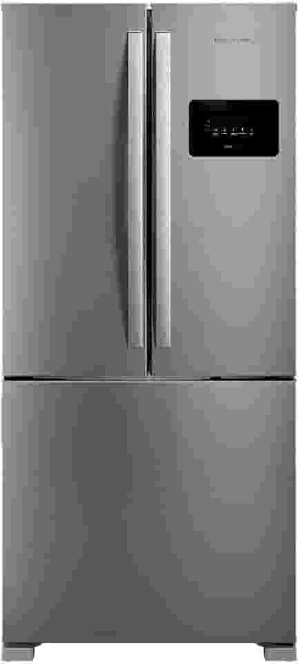 Geladeira French Door 3 Portas Inox Design e Tecnologia Premium Brastemp - BRO85MK 220v