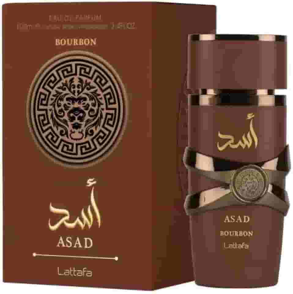Perfume Masculino Asad Bourbon Original, Fragrância Oriental Premium, Eau de Parfum - ORIGINAL