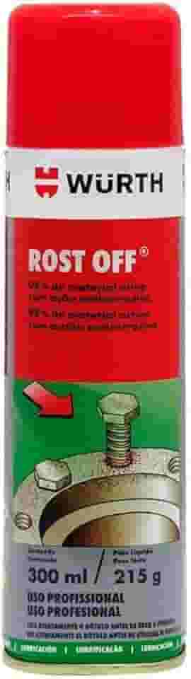 Desengripante e Lubrificante Rost Off Wurth - 300ml