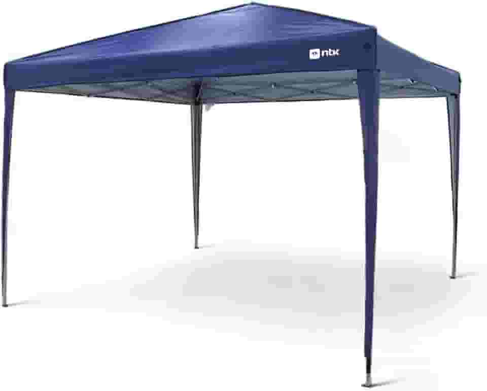 NTK, Gazebo ALUXX Articulado Alumínio e Poliéster Oxford 3x3m com Proteção UV +50 para Eventos ao Ar Livre, Azul