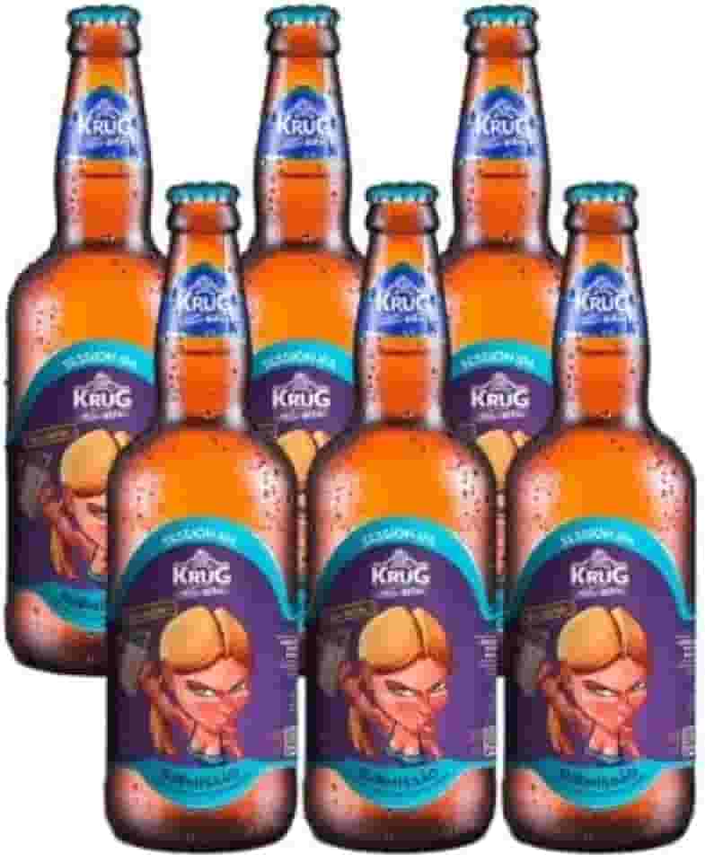06un Cerveja Submissão Session Ipa Sem Glúten Krug 500ml