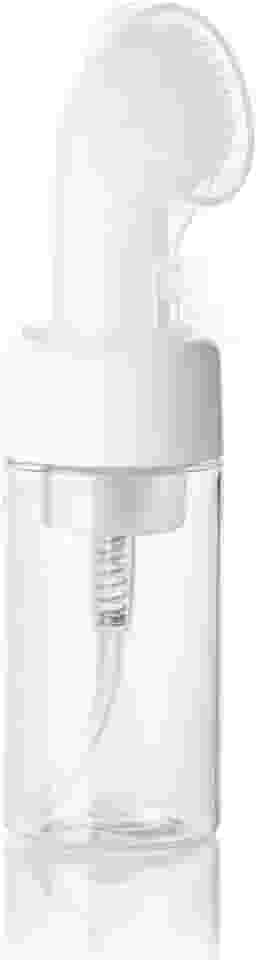 Pump Espumador 100ml com Escova Macia – Limpeza Facial Suave e Eficaz para Rotina de Skincare Premium