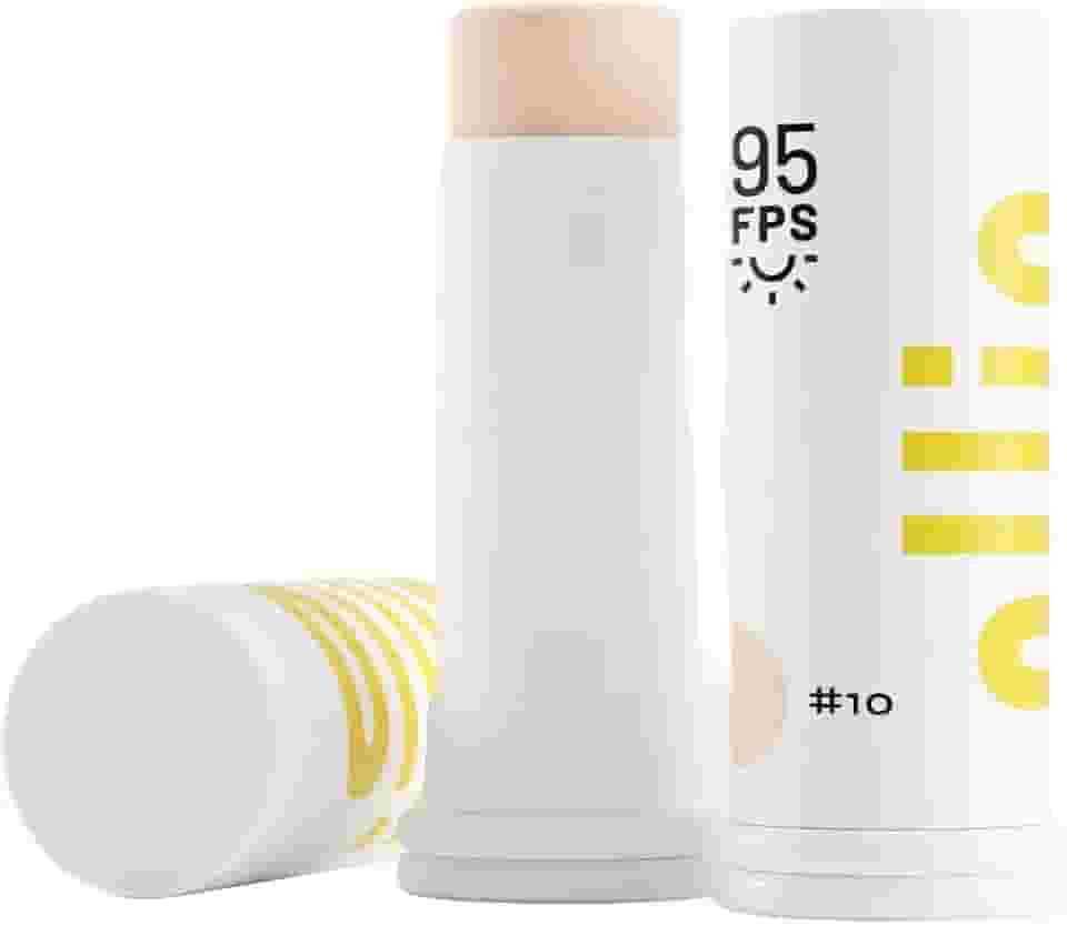 Protetor solar em bastão com cor FPS 95#10