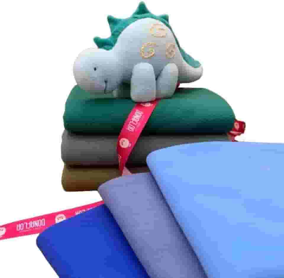 Tecido Microfibra Ultra Performance Azul e Verde Hipoalérgico Anti-Pilling - para Naninhas, Almodadas, Ursos e Mascotes - 40x80cm cada