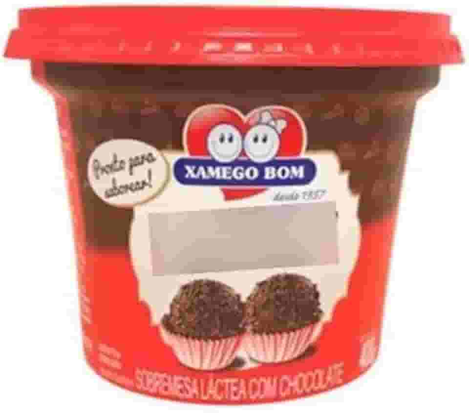 Massa De Brigadeiro Chocolate Xamego Bom 400gr