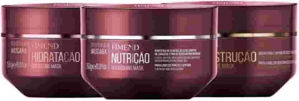 Kit Cronograma Capilar Amend Essencial 3x250g