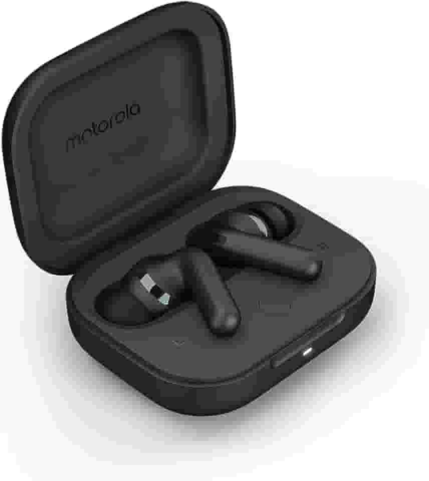 Fone de ouvido Sem Fio Bluetooth Motorola Moto buds+ Sound by Bose Cancelamento de Ruído Ativo - Black