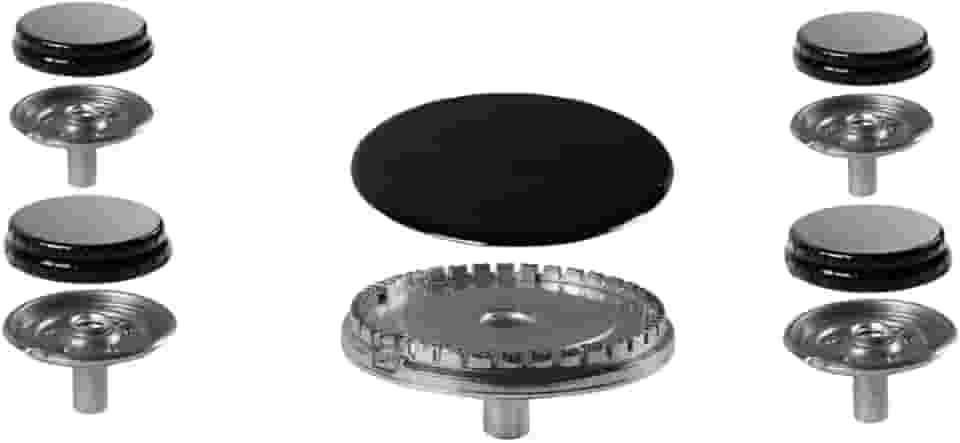 Espalhador + Queimador Peças Fogão 5 bocas Serve Para Esmaltec Veneza/Bali/Ágata/Munique/Caribe