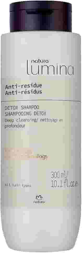 Natura – Linha Lumina (Antirresíduos) – Shampoo Detox 300 ml – (Natura – Coleção Lumina – Shampoo antirresíduos de detox 295 ml)