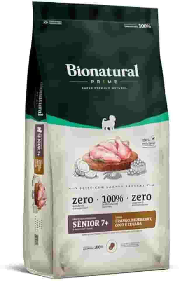 Bionatural Prime - Frango Cães De Raças Peq. Sênior 7+15kg
