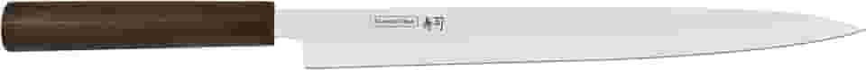 Faca Yanagiba Tramontina Sushi Silver com Lâmina em Aço Inox e Cabo de Nylon 13"