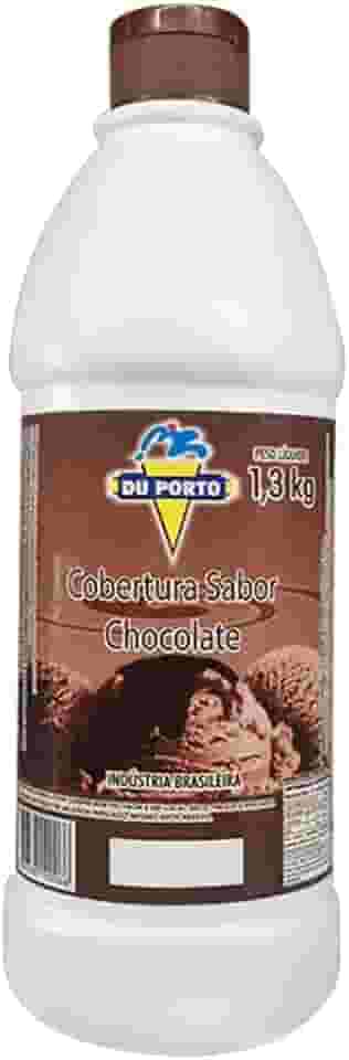 Cobertura Para Sorvetes Sobremesas Bebidas Vários Sabores 1,3kg (Chocolate)