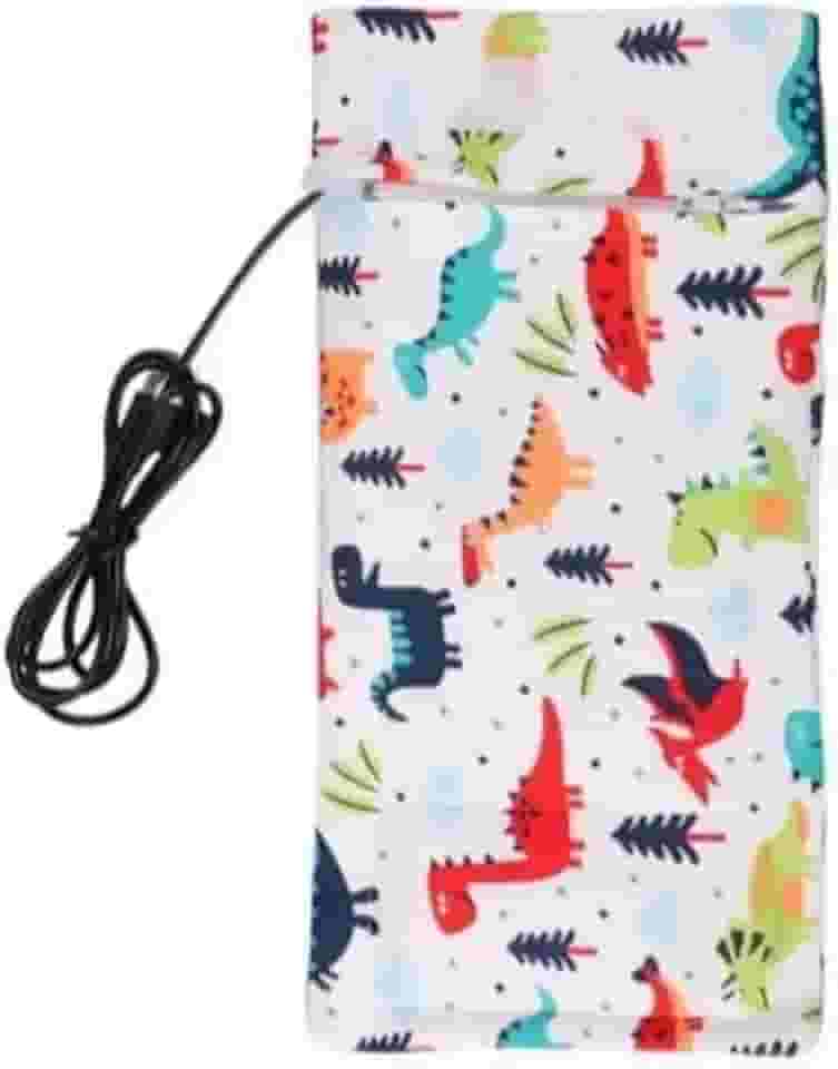 Aquecedor Mamadeira Leite Bebe Passeio Usb Portátil (Dinossauro)