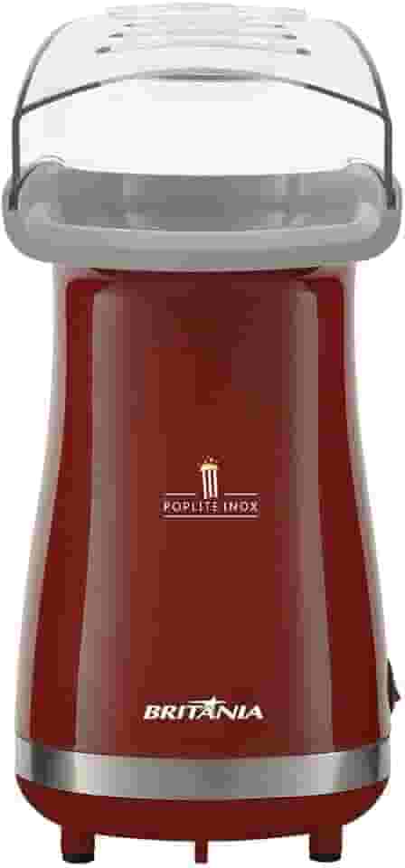 Pipoqueira, Poplite inox Bpi01vi, Vermelho, 127V, Britânia