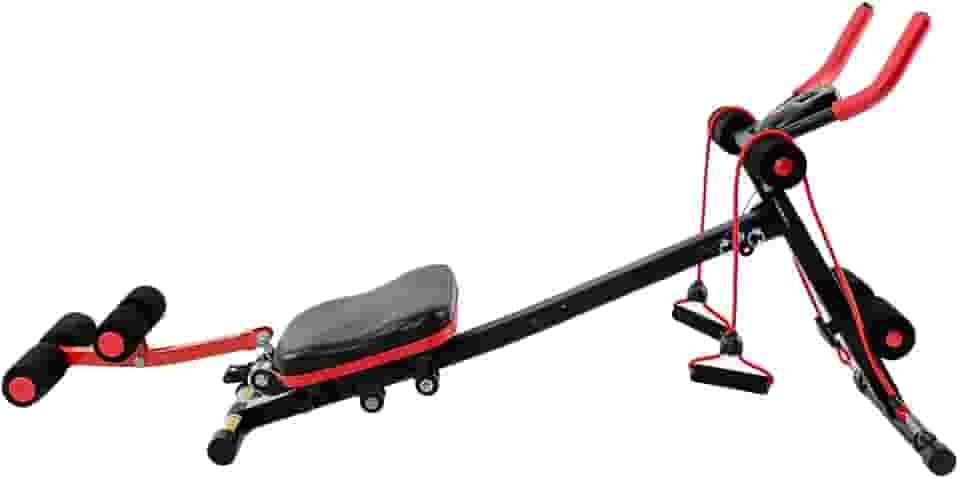 Aparelho Abdominal Body Shaper Monitor Digital Elásticos Ajustável Ginástica Exercícios Casa Fitness Compacto