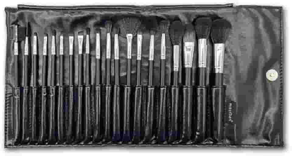 Macrilan Kit Com 20 Pincéis Profissional Para Maquiagem - Kp20 –