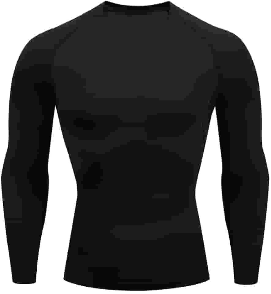 Blusa Compressão Segunda Pele Esportivo Flanelada Térmica Para O Inverno Frio Camisa Neve Masculino