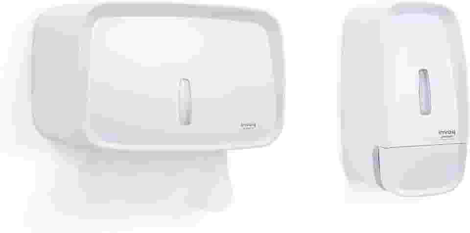Porta Papel Toalha Saboneteira Liquido Dispenser Invoq Luxo