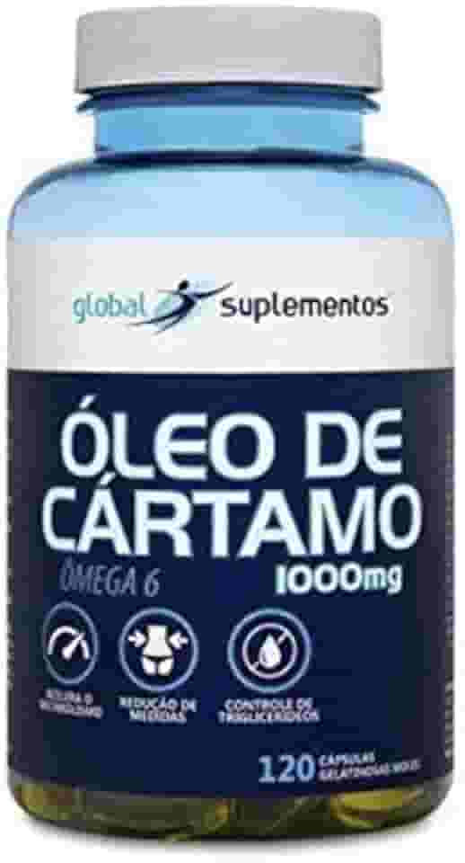 Óleo de Cártamo (1000mg) 120 cápsulas - Global Suplementos