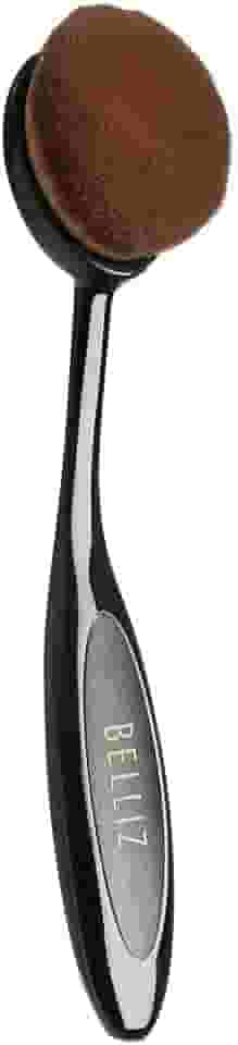 Pincel Oval Rosto, Belliz, Preto/ Marrom