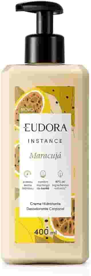 Eudora Creme Hidratante Desodorante Corporal Instance Maracujá 400ml