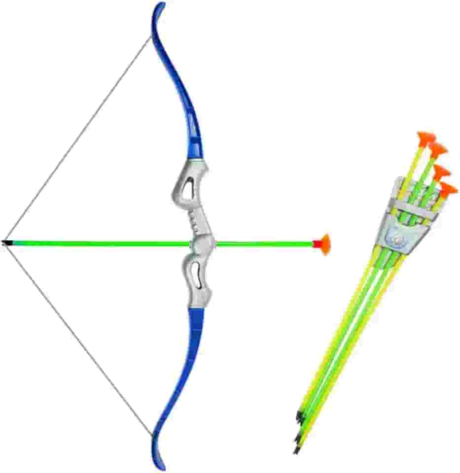 Brinquedo arminha de Arco e Flecha Tiro ao alvo com Dardos com Ventosa
