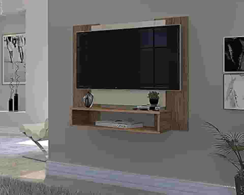 Painel Veneza para TV até 50 Polegadas Freijó/Off White