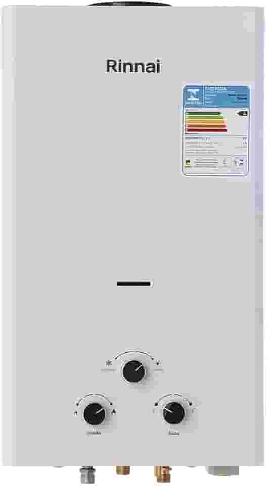 Rinnai M15-15 litros GLP Branco - Aquecedor de Água a Gás Mecânico REU-M150 CFH