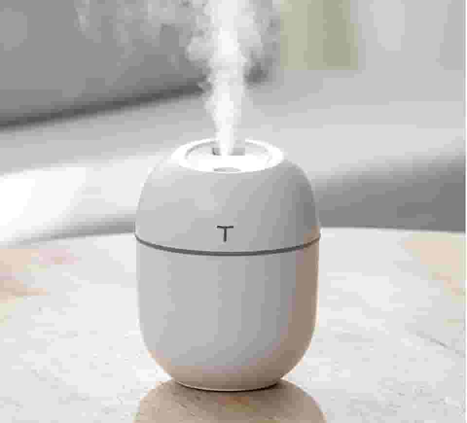 Mini Umidificador De Ar Portátil Purificador - Usb - Lâmpada