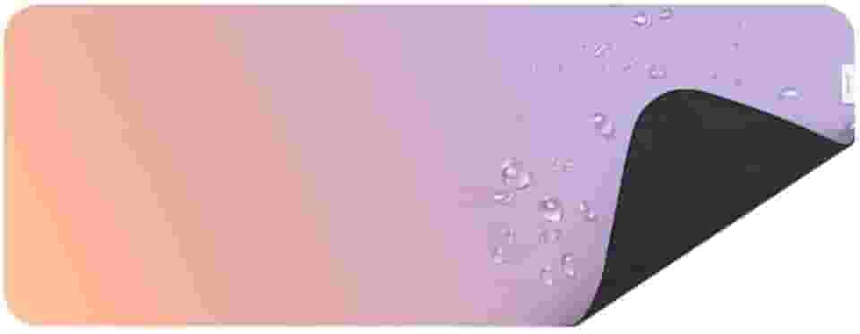 Geonav Mouse Pad Desk, Tecido sintético impermeável e antiderrapante, Toque macio, 80x30cm, OFDP01PK, Rosa