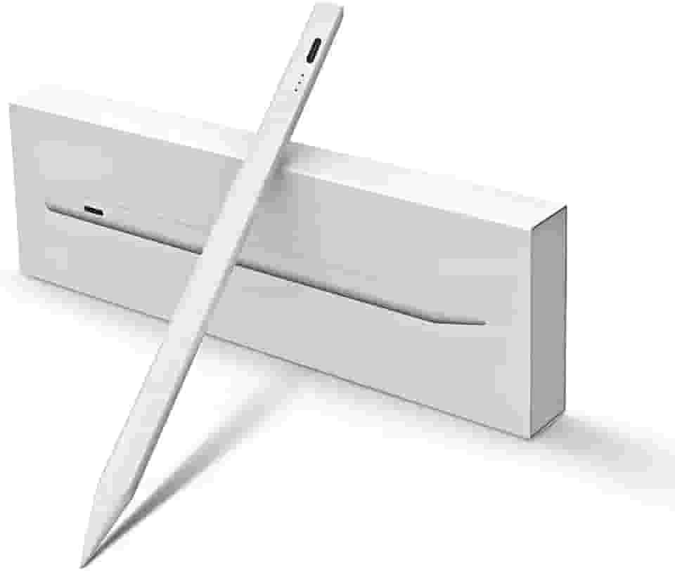 Caneta Digital Touch com Ponta Magnética Elétrica Alta Precisão Carregamento USB C para Escrita Desenho Assinatura Digital e Uso Profissional - TDEVC