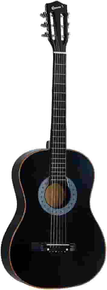 Violão Queen’s Acústico Clássico de 6 Cordas de Nylon em Madeira Natural Preto