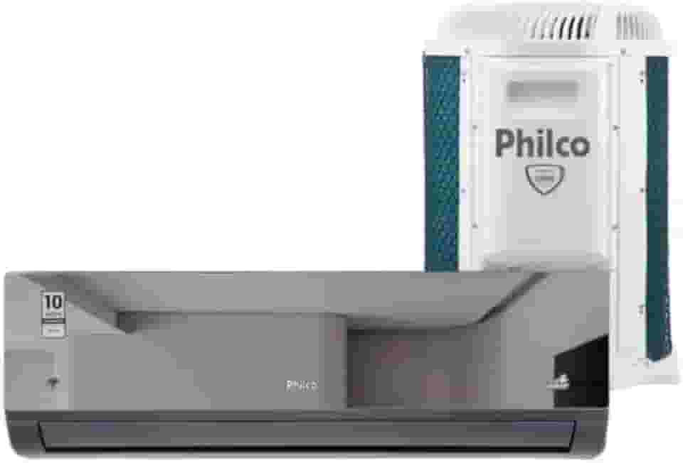 Ar Condicionado Split Inverter Philco Espelhado 24000 Btus Quente e Frio Pac24000iqfm15e 220v