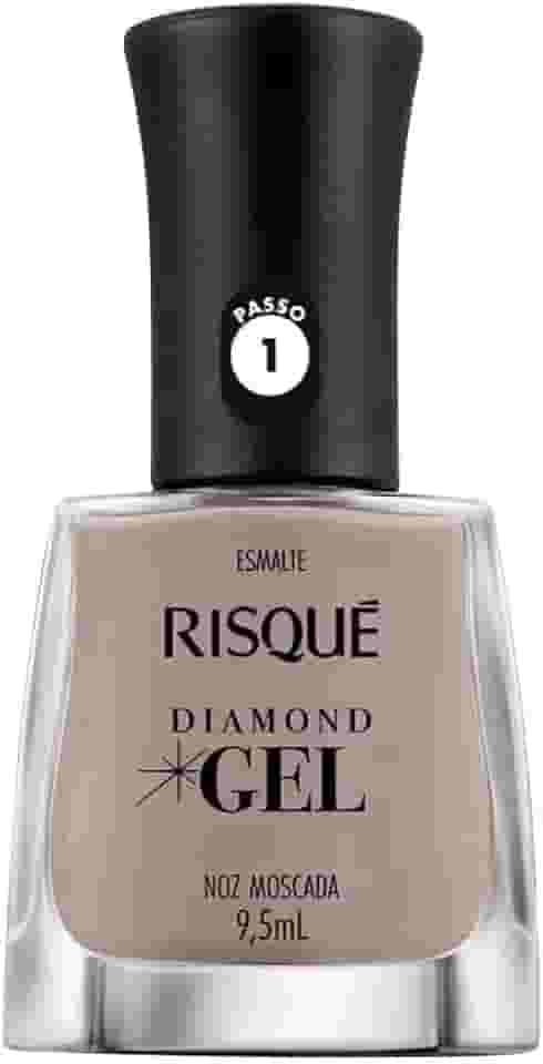 Risqué Esmalte Diamond Gel Noz Moscasda Cremoso 9 5 Ml