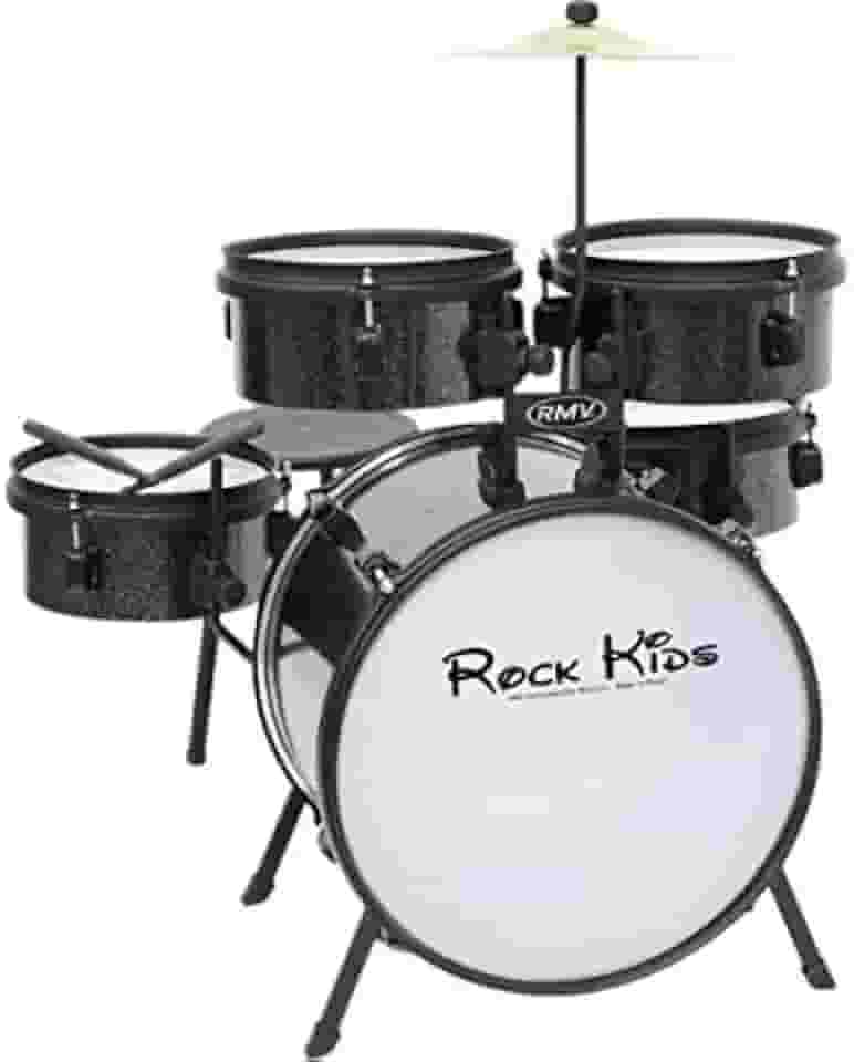 Bateria Infantil ROCK KIDS Prata RMV