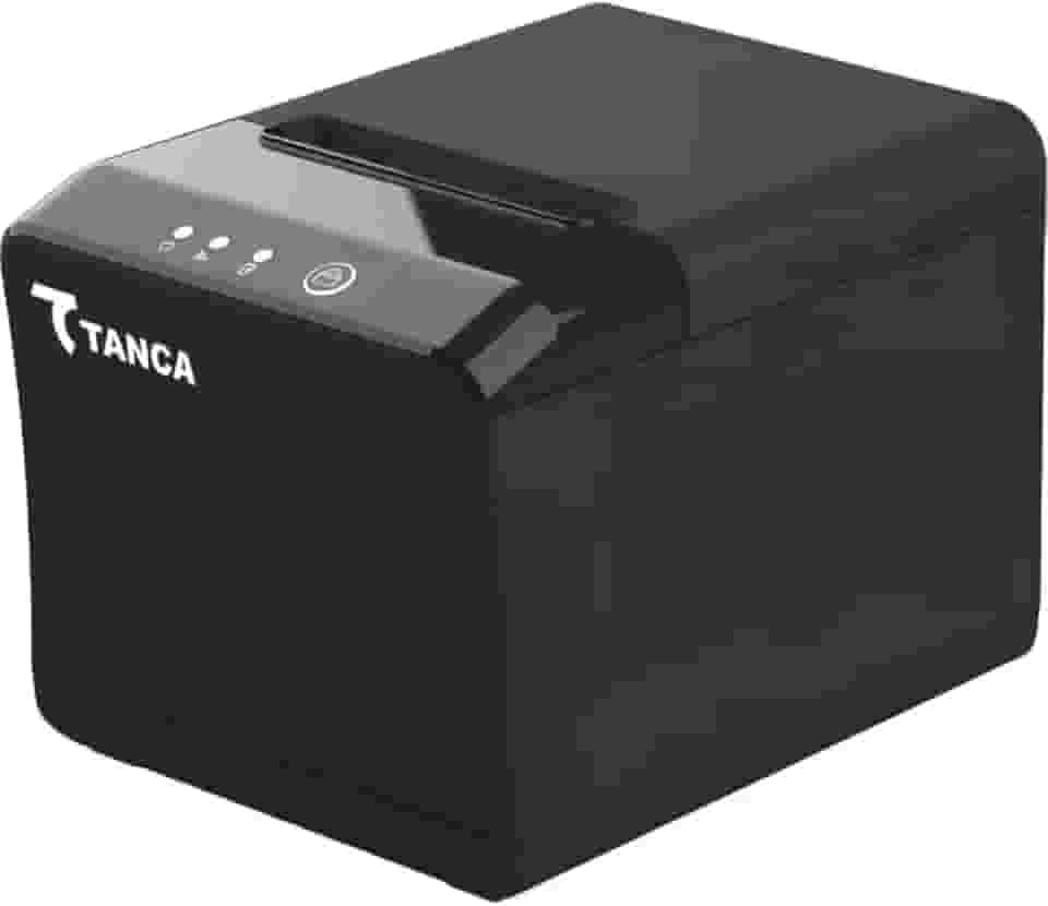 Impressora Térmica Tanca TP-620+ Não Fiscal, Guilhotina Automática, USB e Ethernet, Velocidade 230mm/s – Preto